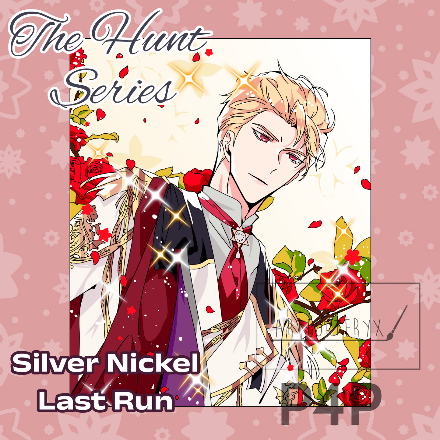 The Hunt Series - Red Rose Silver Nickel