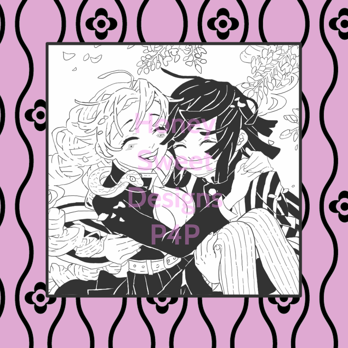 Snake and Heart Lovers P4P