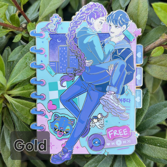 Rujinu Born to be Free Pin