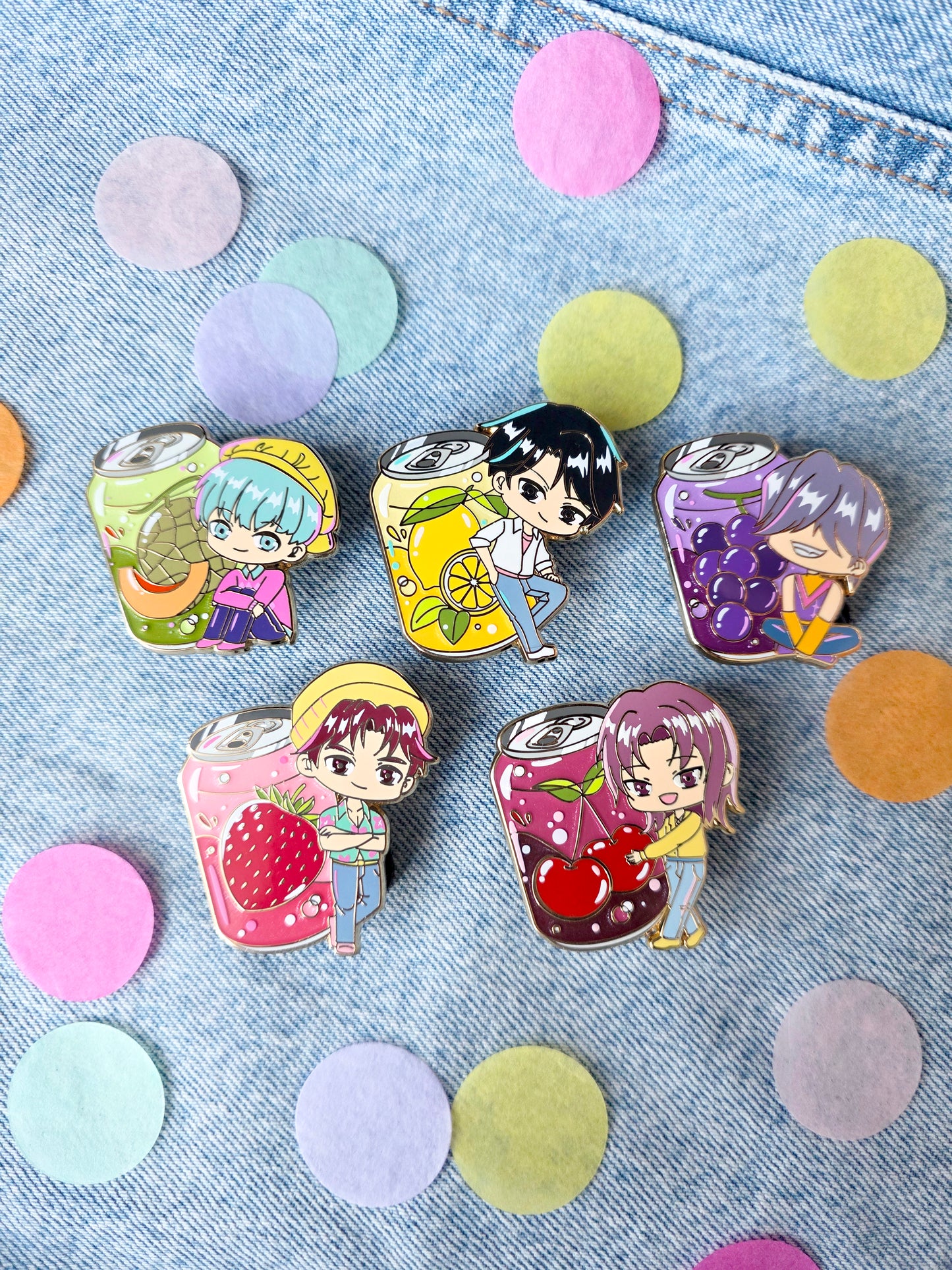 Soda Pop Cuties Pins