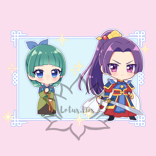 Royal Rescue Chibi Pins