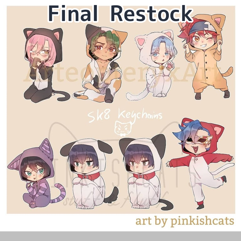 Sk8ter Kigu Keychain Restock